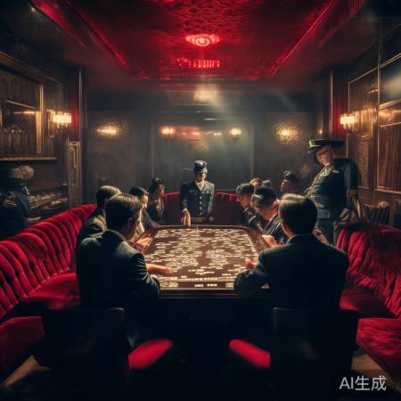 富豪麻将场安保严密,保险柜非必