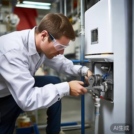 安装新下水管,紧固接口勿过度