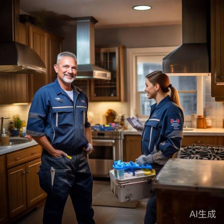 专业油烟机清洗，服务态度佳，厨