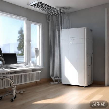 中央空调与新风系统,管道布局巧