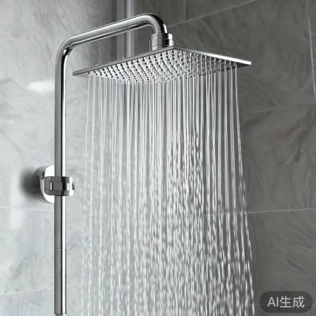 花洒安装技巧:高度适中,操作便