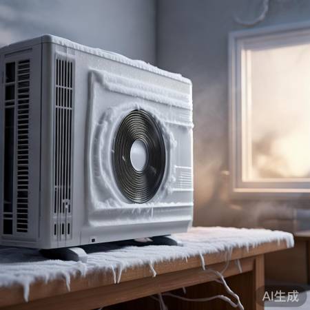 中央空调除霜时自动停机,室内机