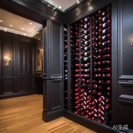 郑州定制酒窖红酒柜,提升家居品