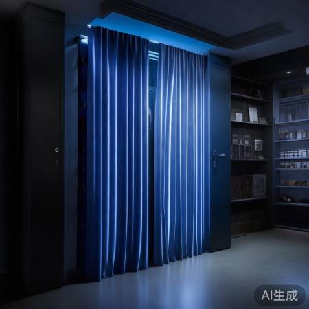 保险柜专用帘,护隐私,隔音佳。