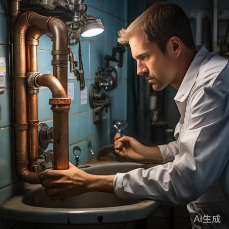 “水管老化,修换水管服务。”